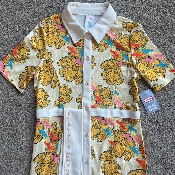 Marvel World of Wakanda Black Panther Dress Women’s Medium - Picture 9 of 12